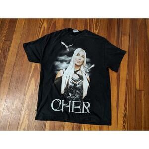 Cher Living Proof Farewell Tour 2003 Y2K Tennessee River Tag Size Large